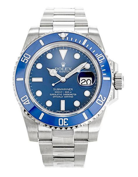 rolex oyster perpetual submariner blue replica|2023 rolex submariner blue dial.